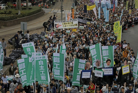 Thousands in Hong Kong launch 2017 by protesting ouster of elected lawmakers 